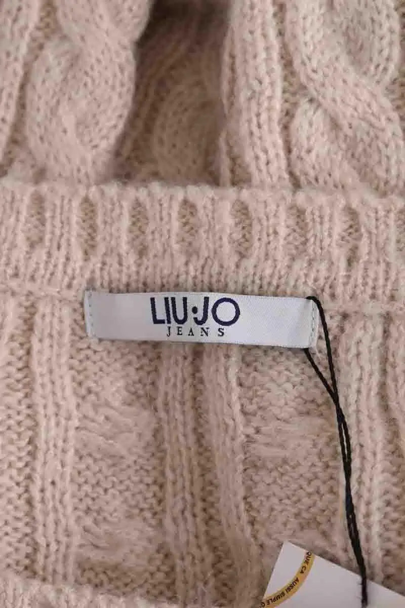 Pull Liu Jo Ecru en Synthétique