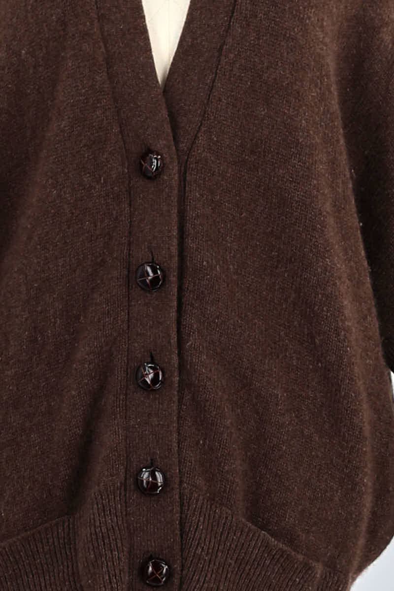 Gilet Eric Bompard  Marron