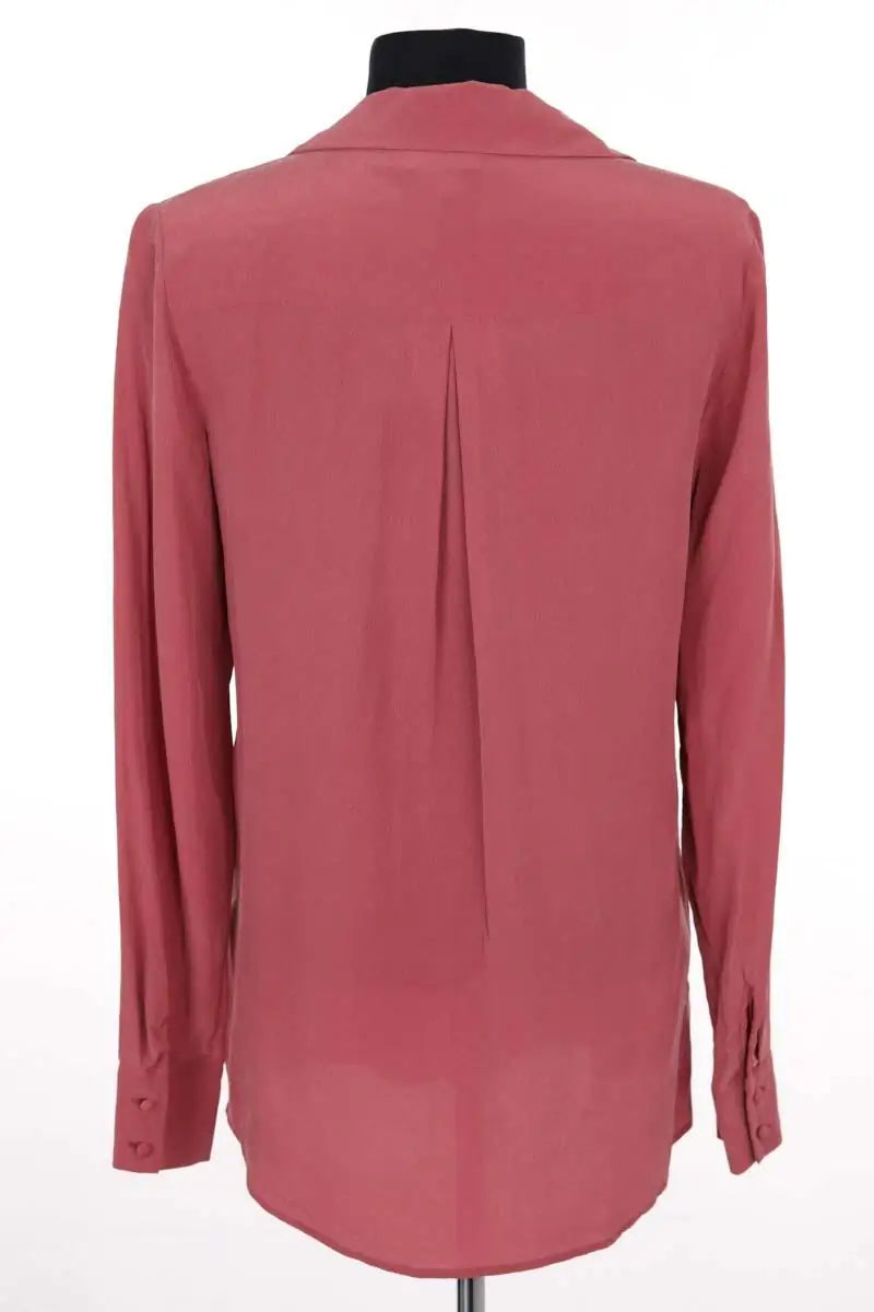 Chemise Sézane Rose en Soie
