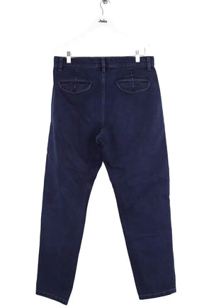 Jean droit Etudes Bleu en Coton