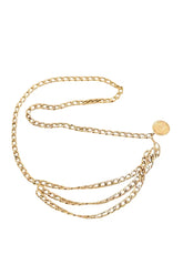 Ceinture chaîne Chanel Doré en Métal, taille L - Seconde Main