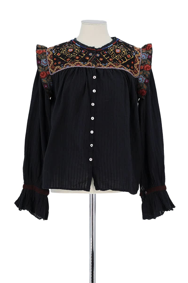 Blouse Antik Batik  Noir