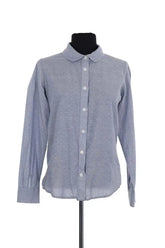 Chemise Sézane Gris en Coton, taille XS - Seconde Main
