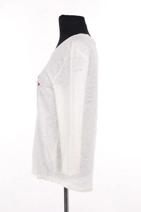 T-shirt Gerard Darel Ecru en Coton