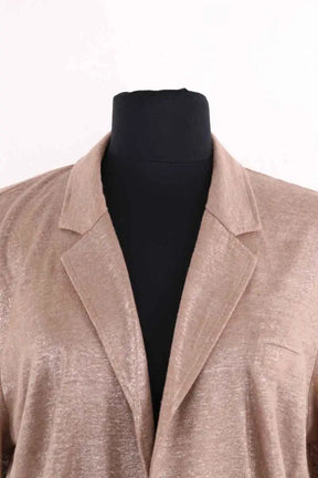 Cardigan Notshy Beige en Lin