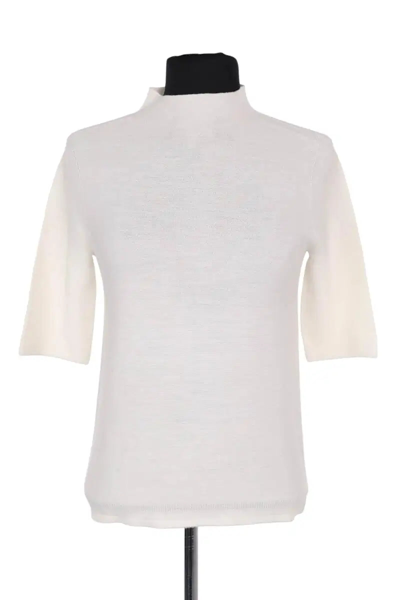 T-shirt Molli Beige en Laine, taille S - Seconde Main
