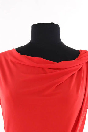 Robe Michael Kors Rouge en Synthétique