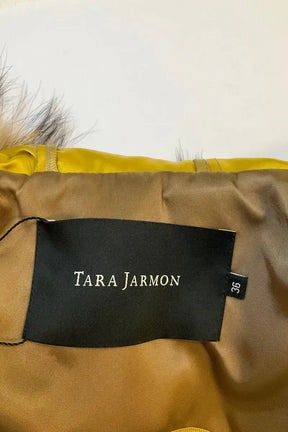 Gilet Tara Jarmon Camel en Synthétique
