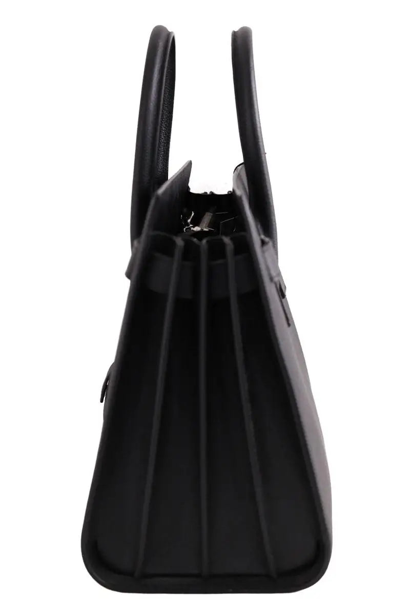 Sac porté épaule Saint Laurent Sac de Jour Noir en Cuir