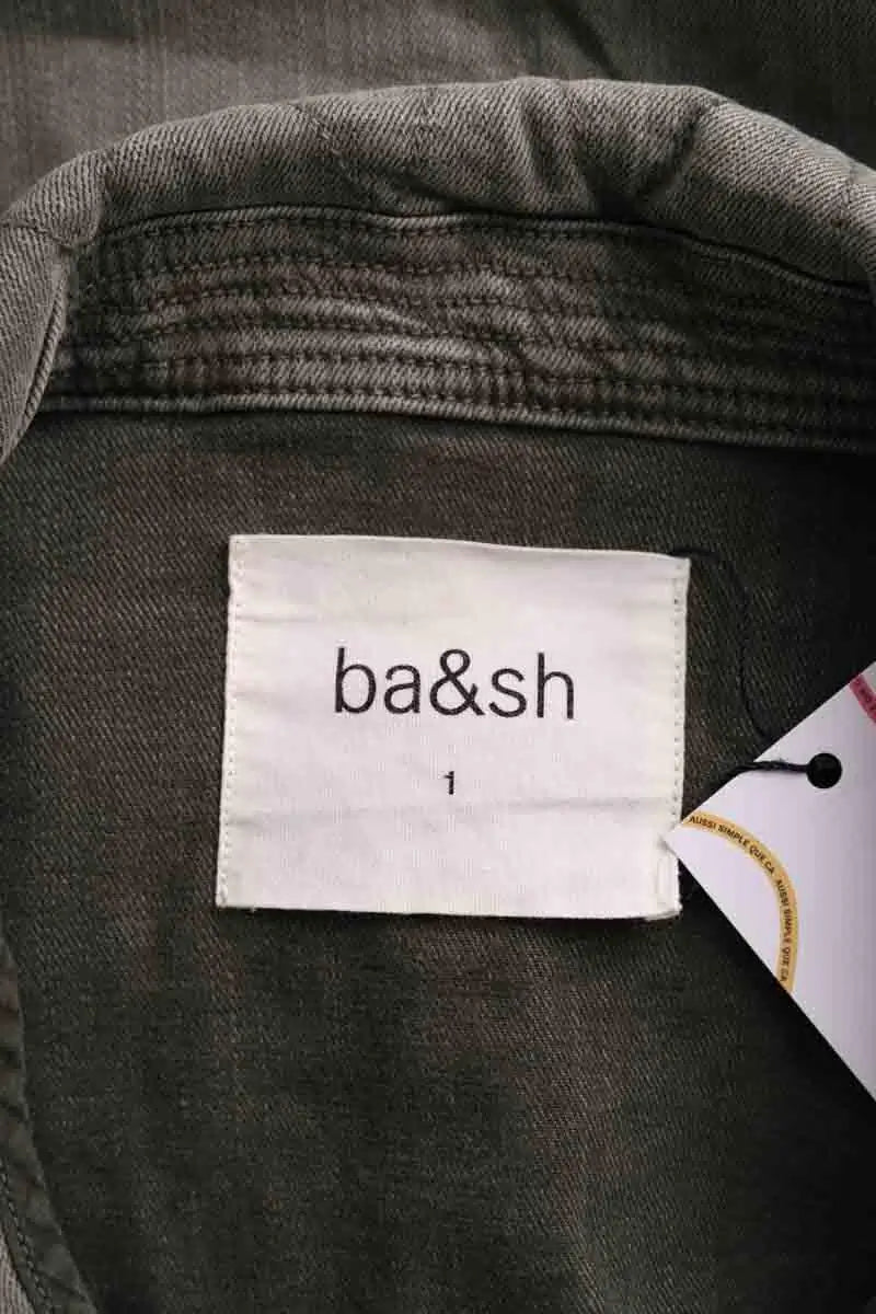 Veste Ba&Sh Kaki en Coton