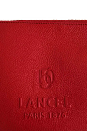 Pochette Lancel Rouge en Cuir