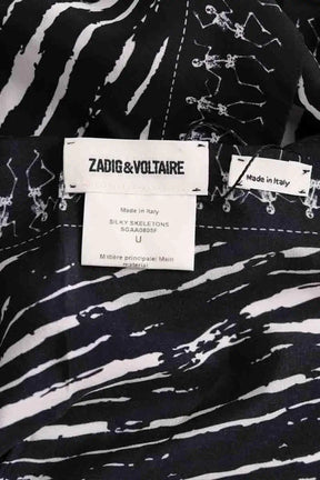 Écharpe Zadig & Voltaire Noir en Soie