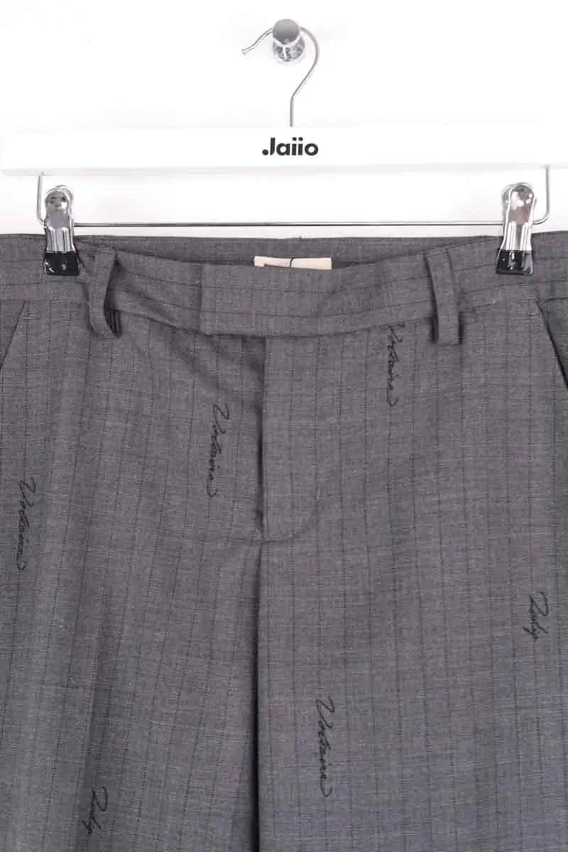 Pantalon droit Zadig & Voltaire Gris en Laine