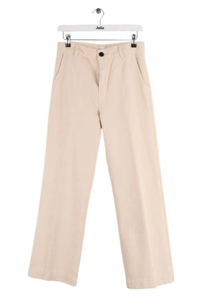 Jean large Pomandère Beige en Coton, taille S - Seconde Main