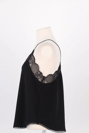 Top sans manche Zadig & Voltaire Noir en Soie