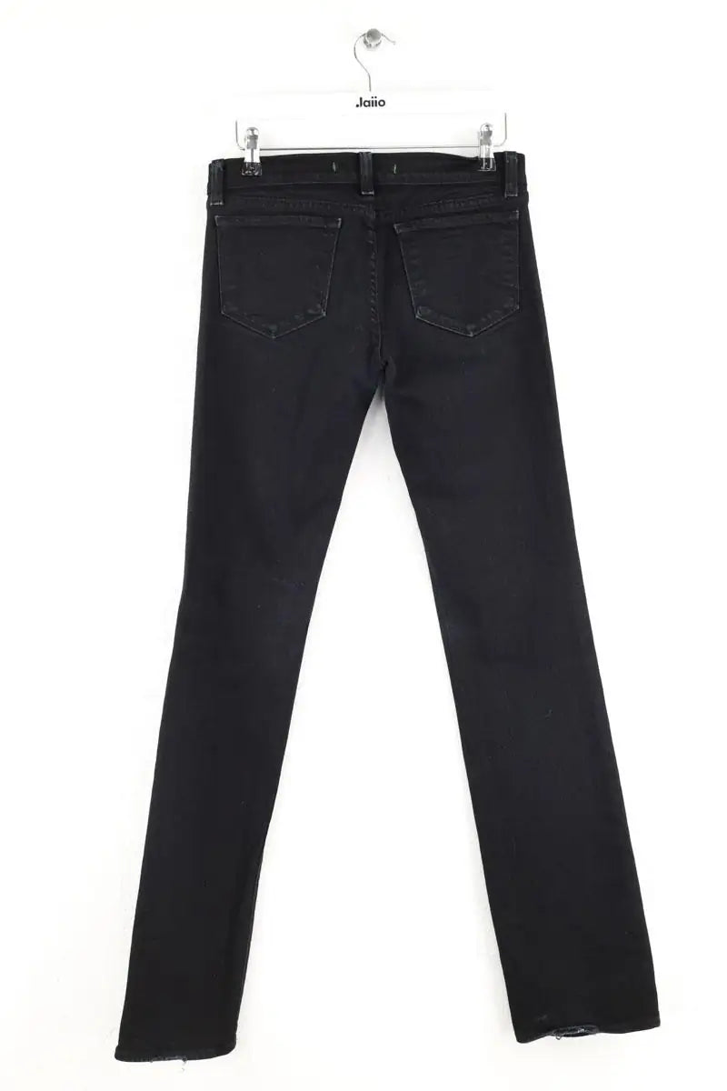 Jean droit J Brand Noir en Coton