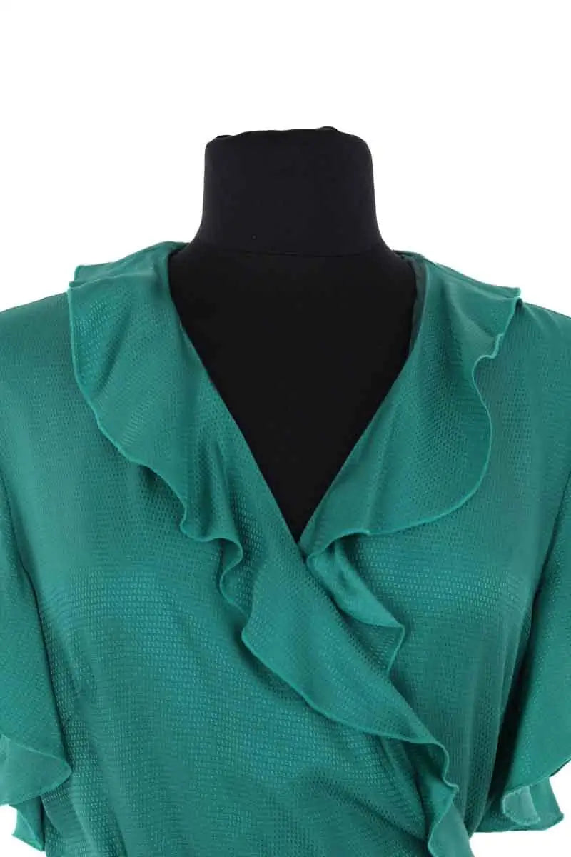 Robe Tara Jarmon Vert en Soie