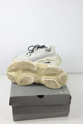 Baskets Balenciaga Triple S Blanc