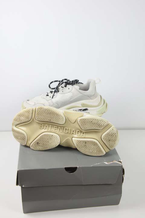 Baskets Balenciaga Triple S Blanc