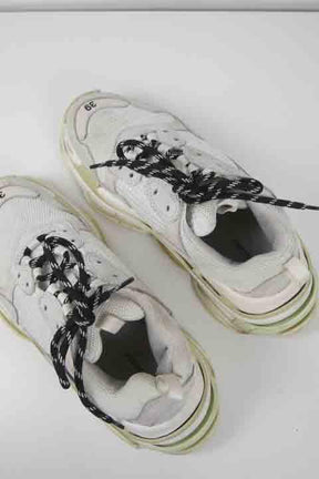 Baskets Balenciaga Triple S Blanc
