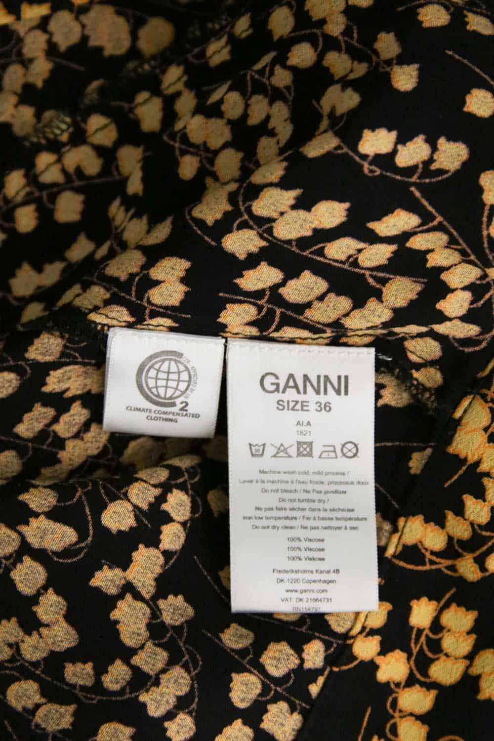  Ganni  Noir