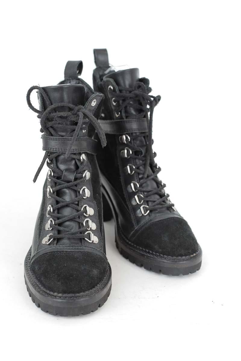 Bottes motardes The Kooples  Noir