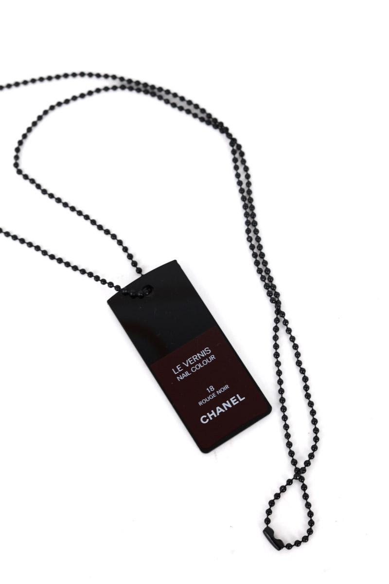 Collier Chanel  Bordeaux