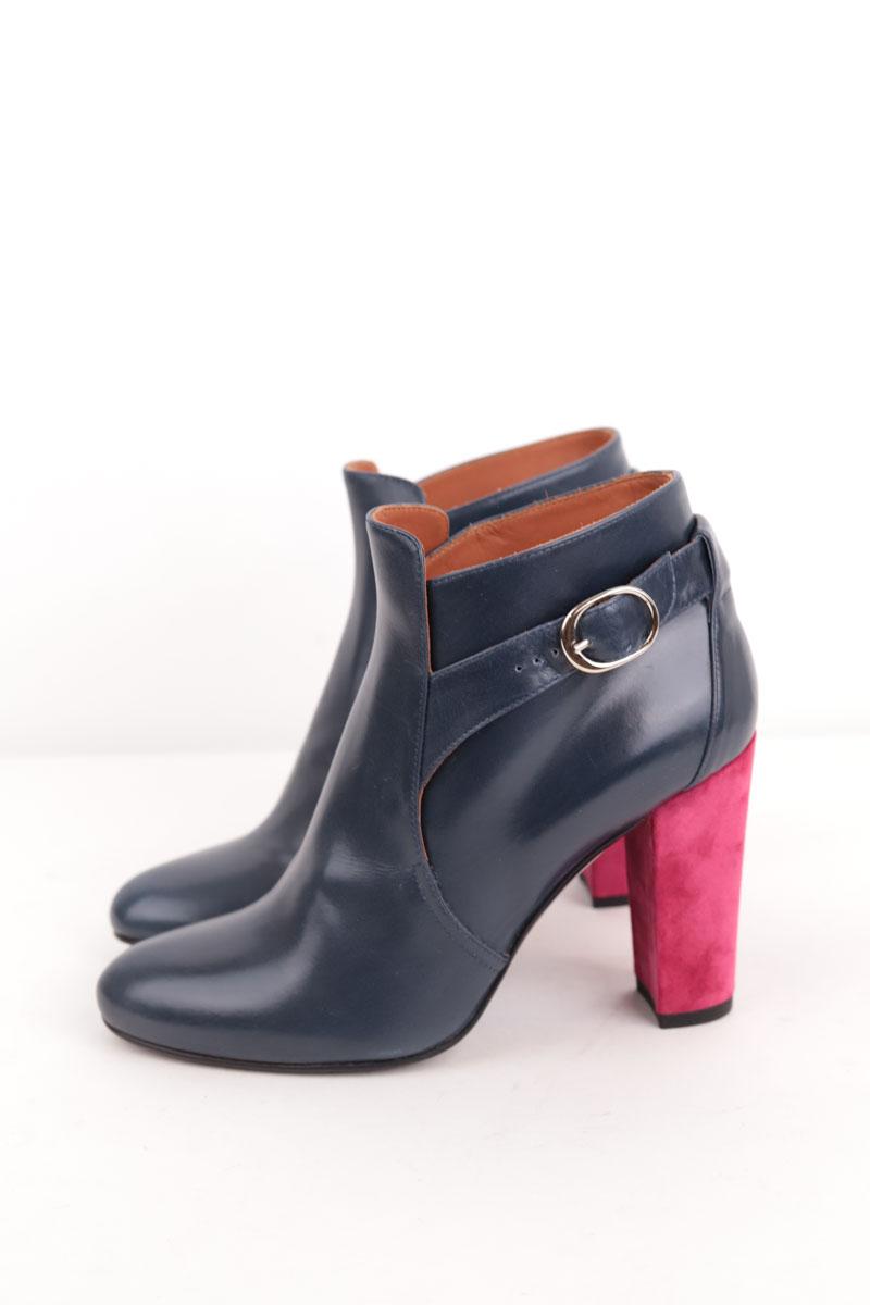 Boots Michel Vivien  Bleu