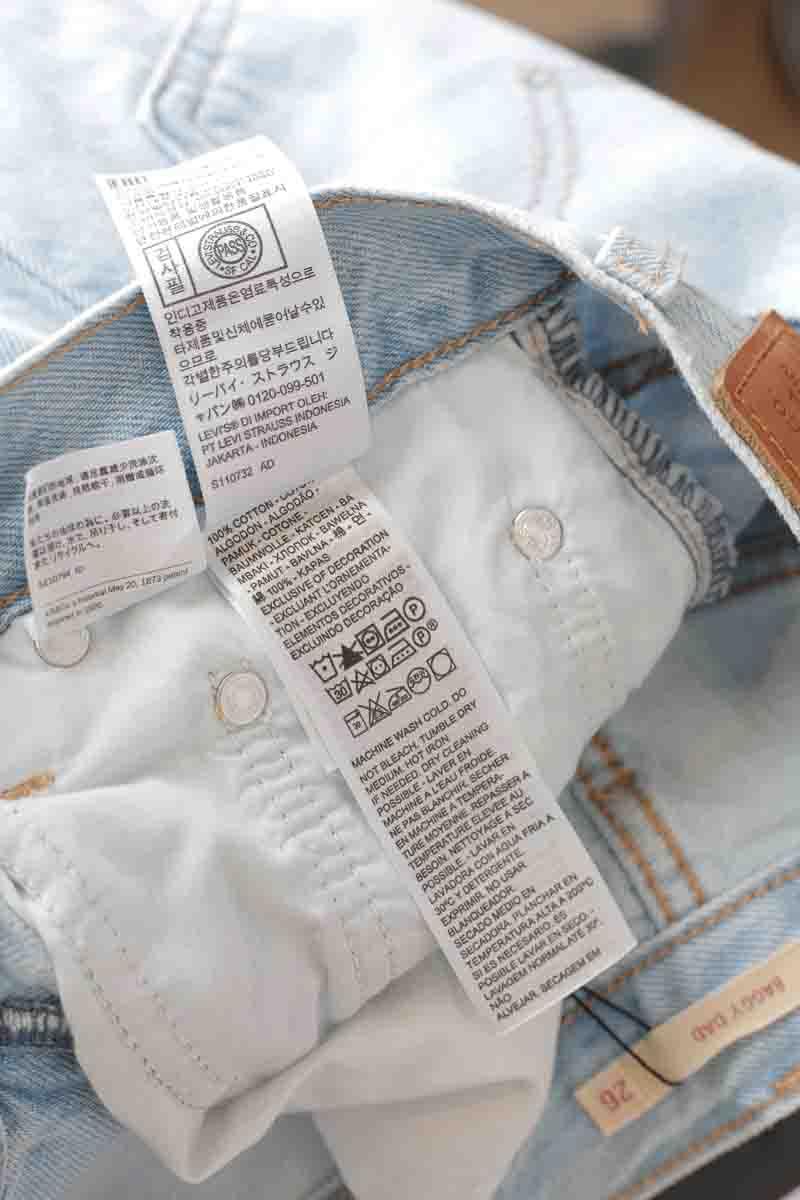 Boyfriend Levi's  Bleu