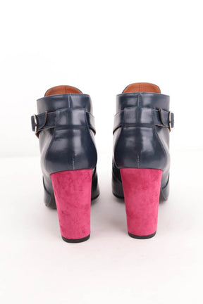 Boots Michel Vivien  Bleu