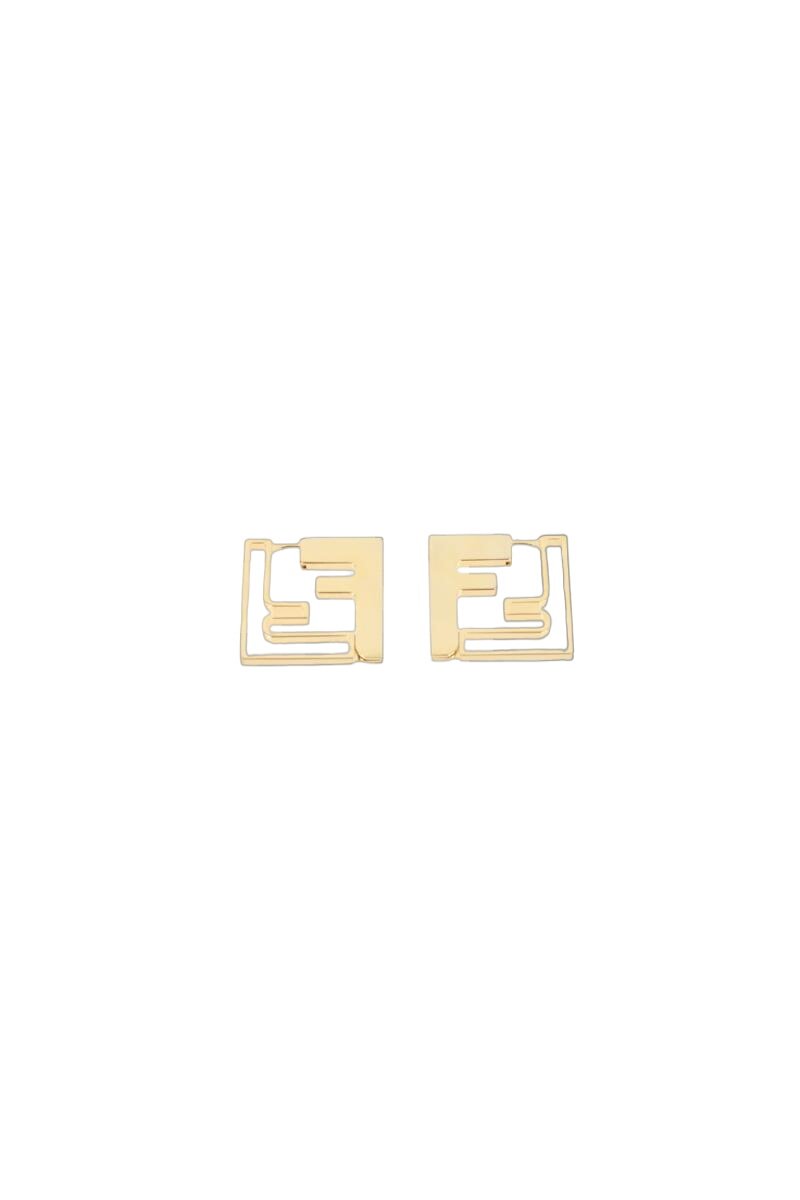 Boucles d'oreilles Fendi  Doré