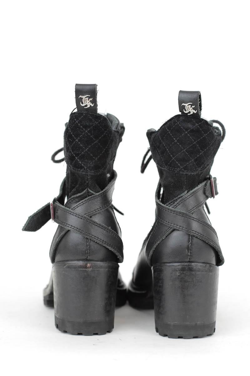 Bottes motardes The Kooples  Noir